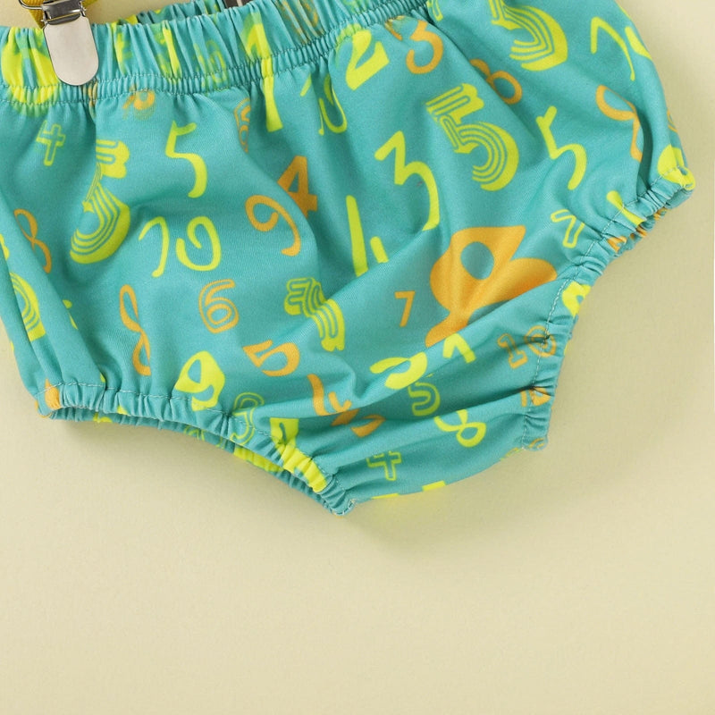 Baby & Kids Accessories Fun Print Boy's First Birthday Outfit -The Palm Beach Baby