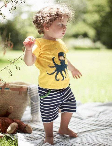 "Oscar The Octopus" Boys Shorts Set - The Palm Beach Baby
