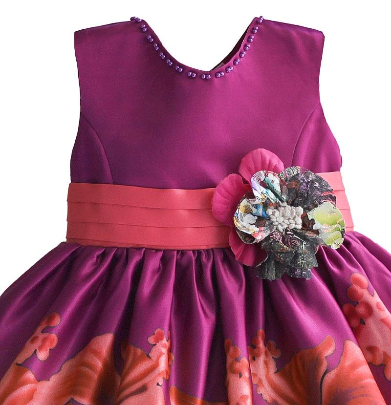 Stunning "Loraine" Floral Party Dress - The Palm Beach Baby