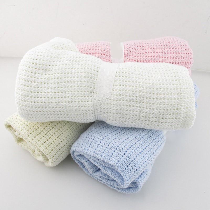 Super-Soft Cotton Knit Blanket (17 Colors) - The Palm Beach Baby