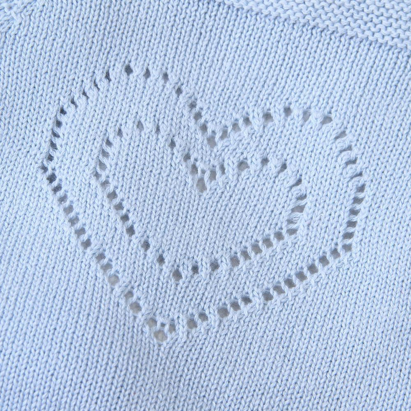 "Bunny Baby!" Bunny Knit Overall Romper - The Palm Beach Baby