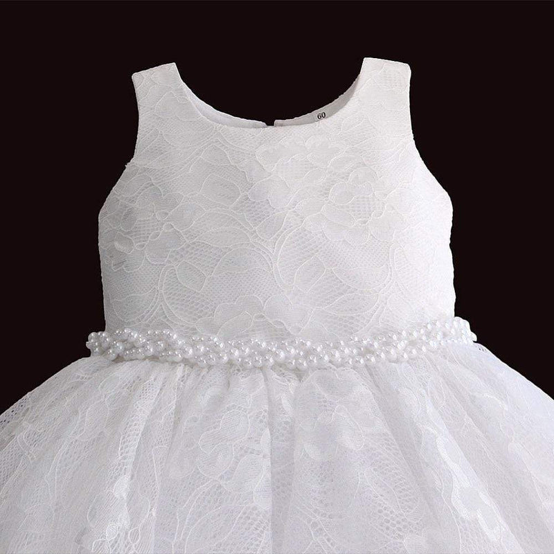 "Jennifer-Marie" Pearl Special Occasion Dress - The Palm Beach Baby