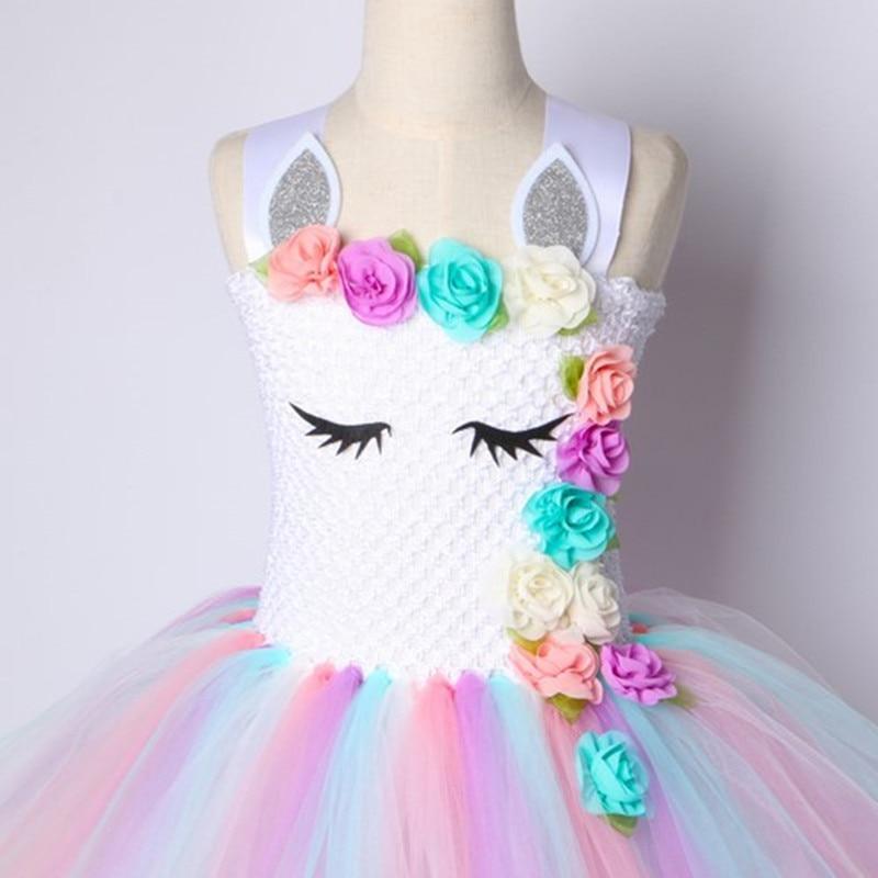 Unicorn Rainbow Tutu Dress - The Palm Beach Baby