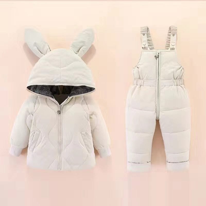kids and babies 2 PC Set Winter Down Snowsuit -The Palm Beach Baby