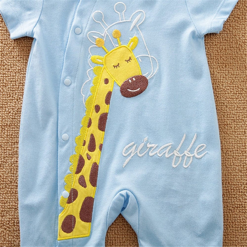 kids and babies Adorable Babies Fun-Themed Romper -The Palm Beach Baby