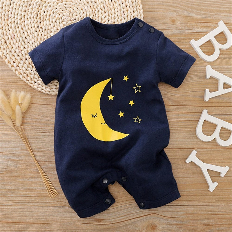 kids and babies R / 0-3M Adorable Babies Fun-Themed Romper -The Palm Beach Baby