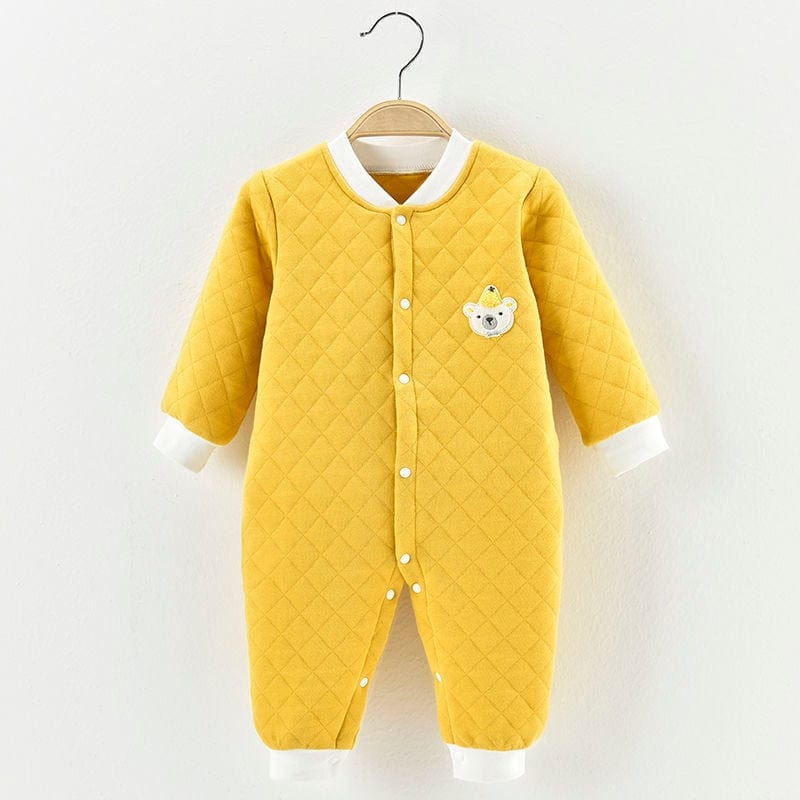 kids and babies 2 / 59 fit 0M-3M / China Winter-War, Quilted Baby's Romper -The Palm Beach Baby