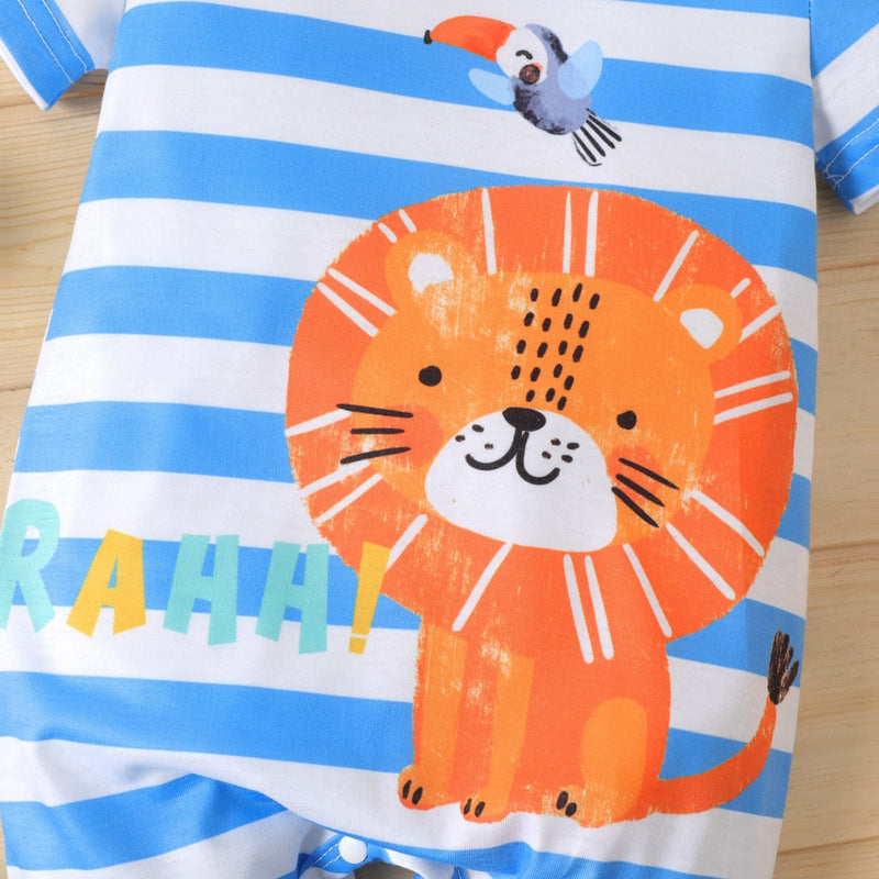 kids and babies "Baby Lion" Cute Baby's Romper -The Palm Beach Baby
