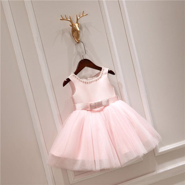 Baby & Kids Apparel Pink / 3T "My Heart" Tulle Special Occasion Dress -The Palm Beach Baby