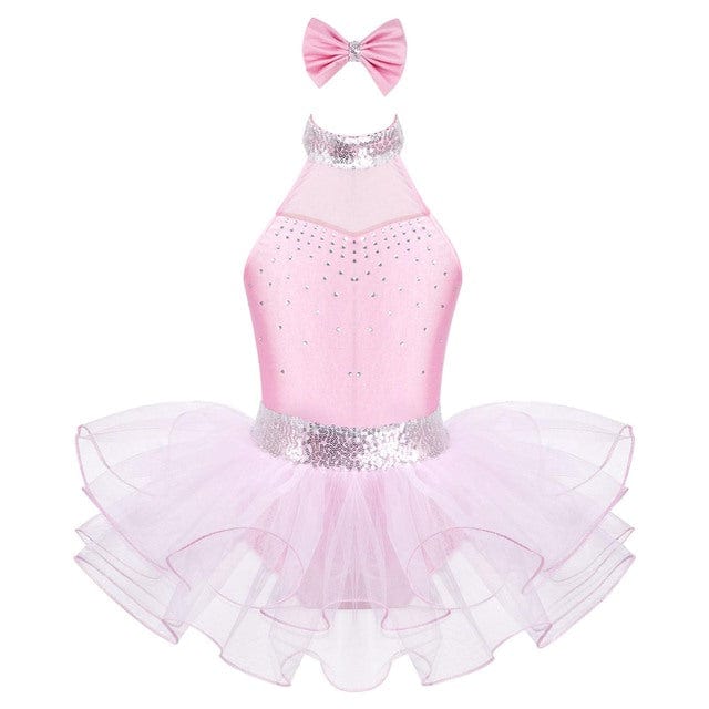 Baby & Kids Apparel A-Pink / 16 "Katrina-Marie" Ballet/Dance Dress -The Palm Beach Baby