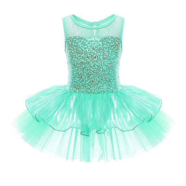 Baby & Kids Apparel B-Green / 6 "Katrina-Elise" Ballet/Dance Dress -The Palm Beach Baby