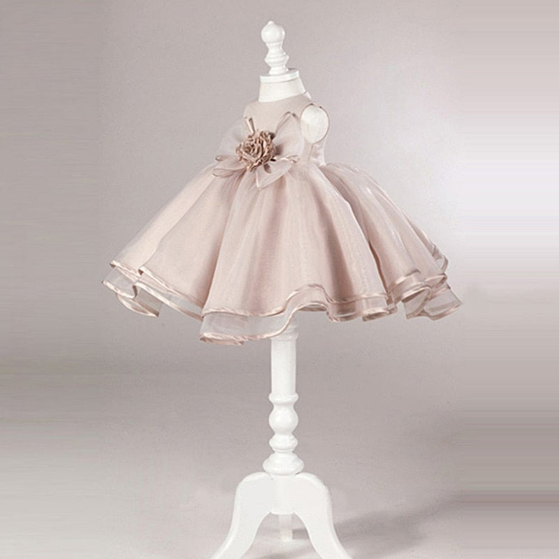 kids and babies Elegant "Monique" Special Occasion Party Dress -The Palm Beach Baby