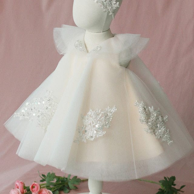kids and babies "Amanda-Elise" Tulle Special Occasion Dress -The Palm Beach Baby
