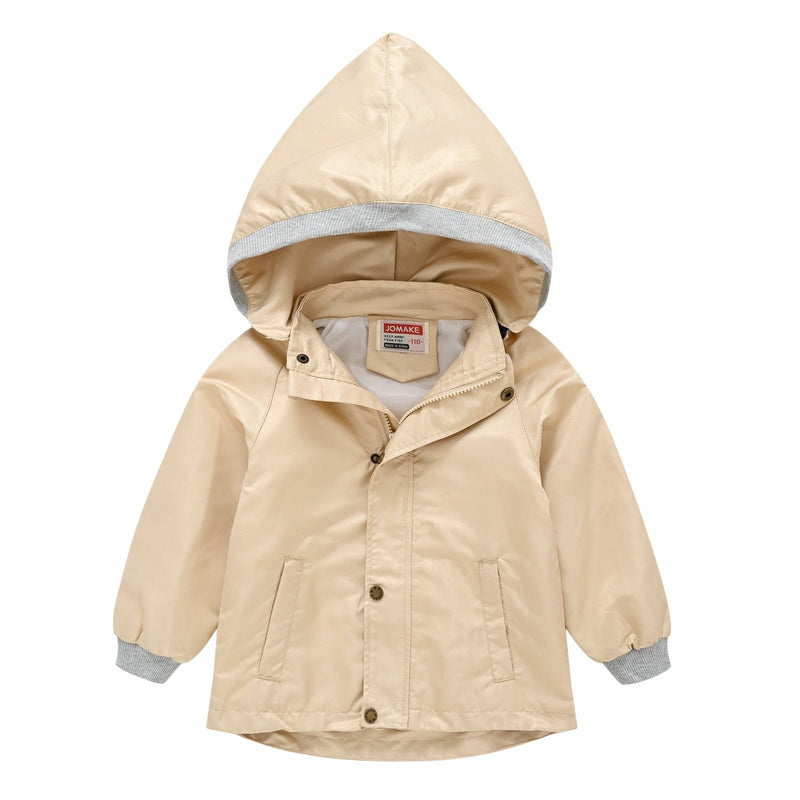 babies and kids clothes E / 90cm / United States Children's Hooded Waterproof Jacket (9 Colors) -The Palm Beach Baby