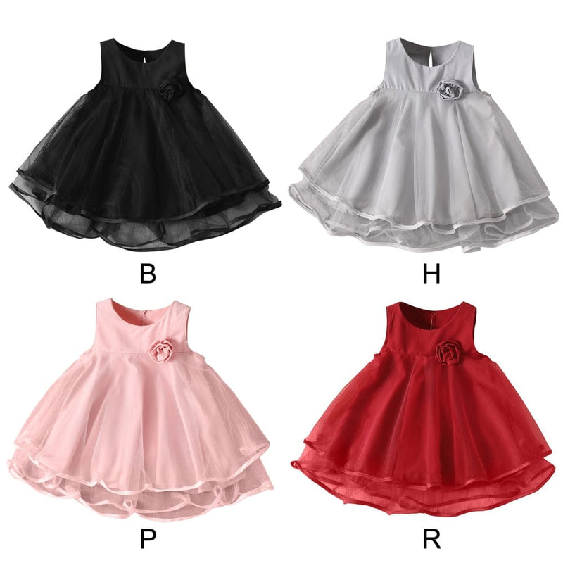 Baby & Kids Apparel "Favia" Tulle Party Dress -The Palm Beach Baby
