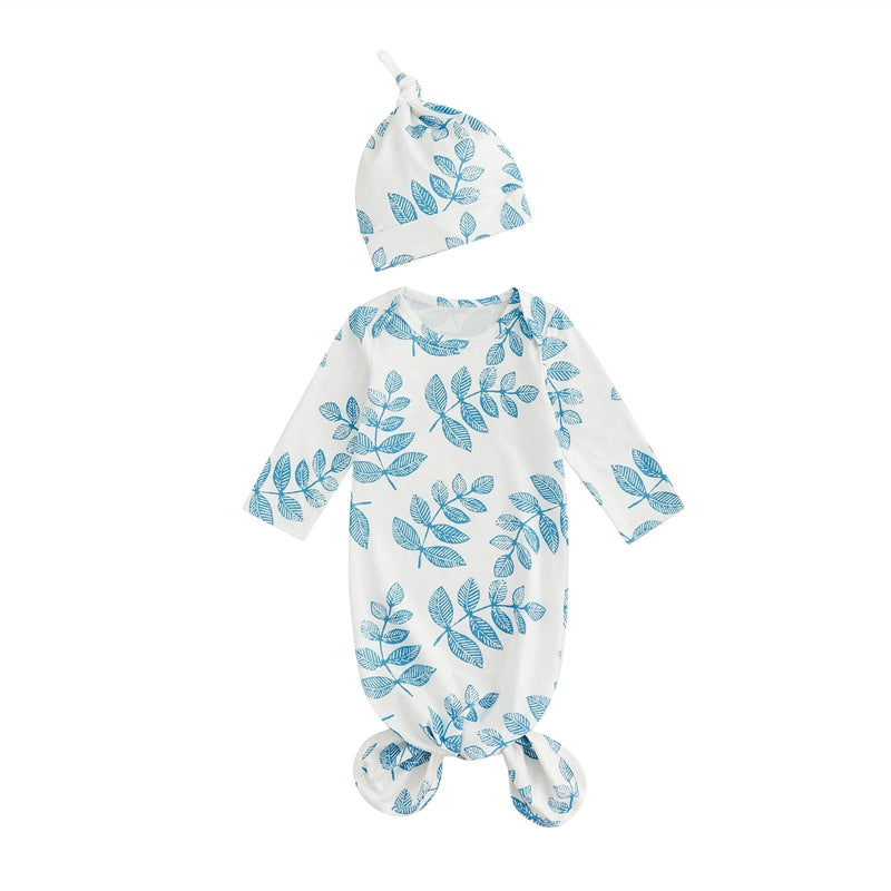 kids and babies 2 PC Baby Swaddling Gown 2 -The Palm Beach Baby