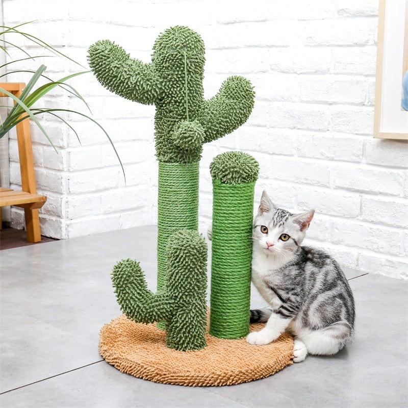 Pet Accessories Cute Cactus Scratching Post for Cats -The Palm Beach Baby
