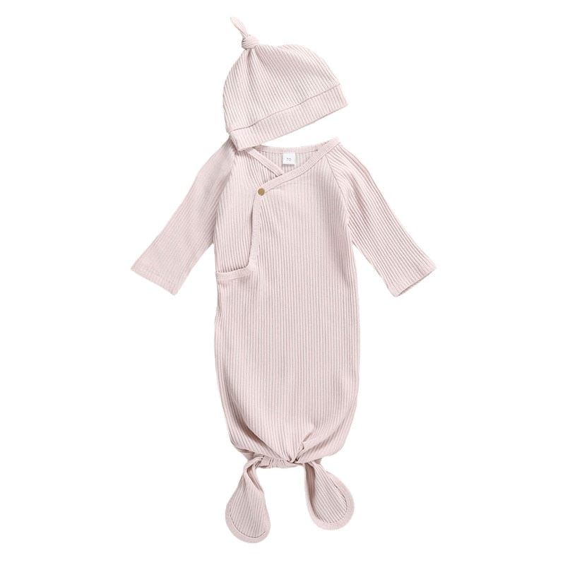 baby clothes B / United States / 3M Ultra-Soft 2 PC Infant's Sleeping Swaddle Gown -The Palm Beach Baby