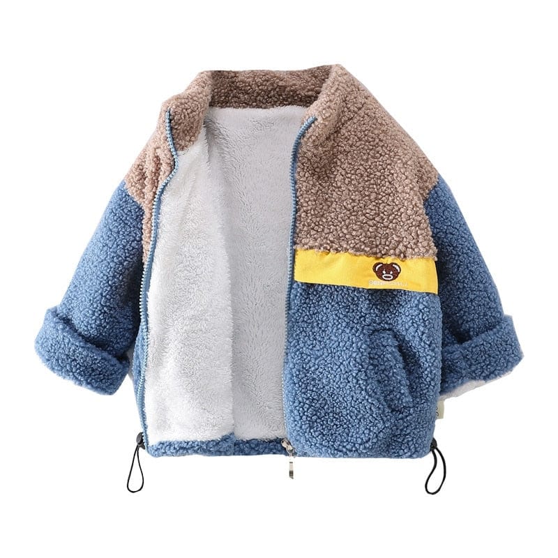 kids and babies Blue / 2T Fall/Winter Cozy Warm Children's Coat -The Palm Beach Baby