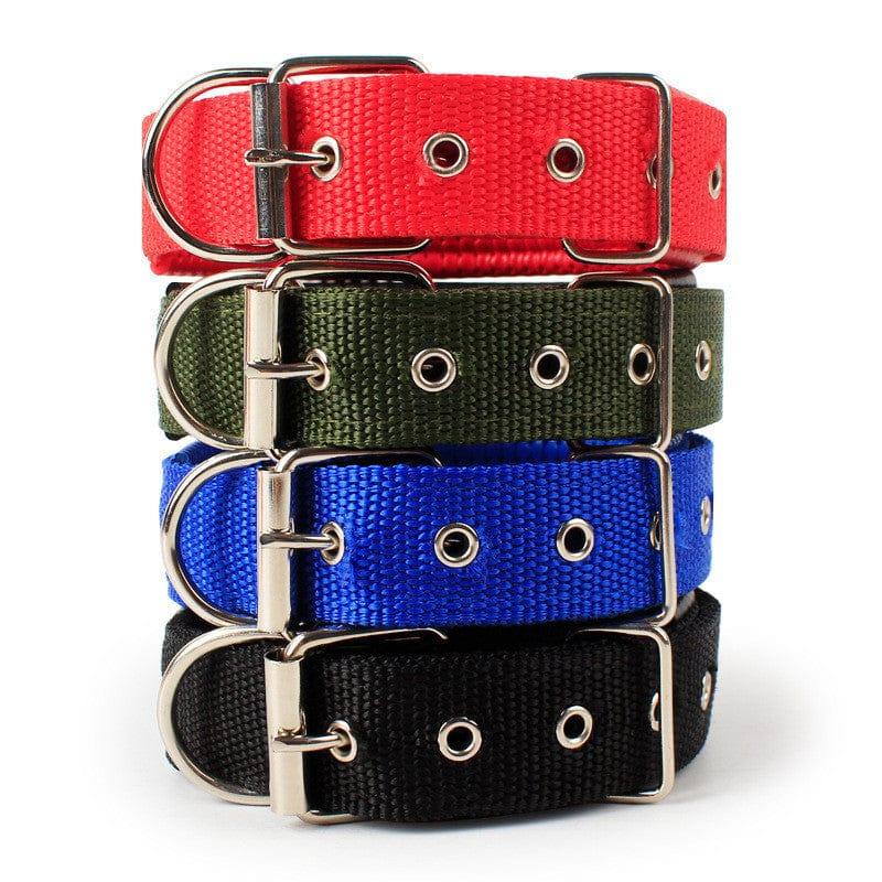 Adjustable Heavy Duty Dog Collar - 3 Trendy Colors - The Palm Beach Baby