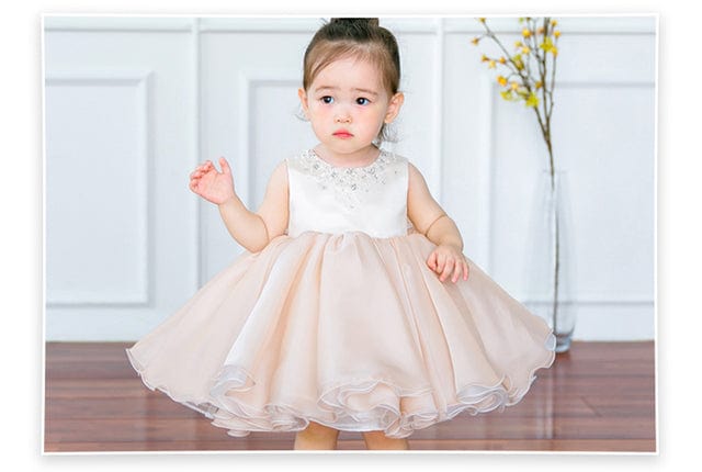 Baby & Kids Apparel as picture / 6M "Carlina" Tulle Special Occasion Dress -The Palm Beach Baby