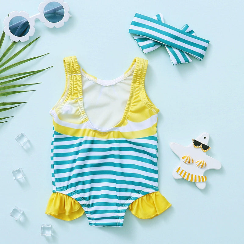 Baby & Kids Apparel "Fruity-Tootie" Themed 1PC Swimsuit -The Palm Beach Baby