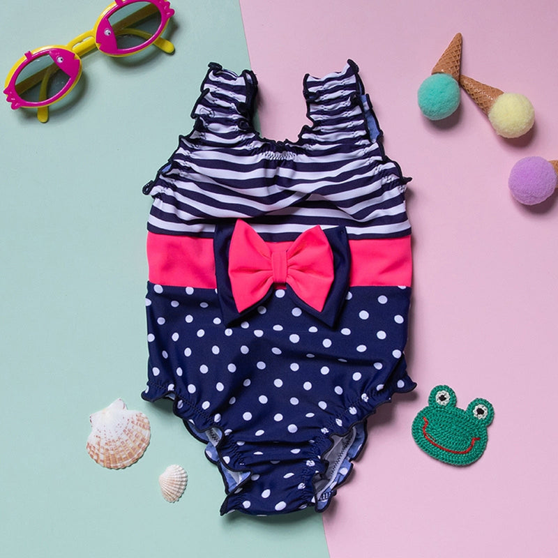 Baby & Kids Apparel "Fun Mania" 1 Piece Swimsuit -The Palm Beach Baby