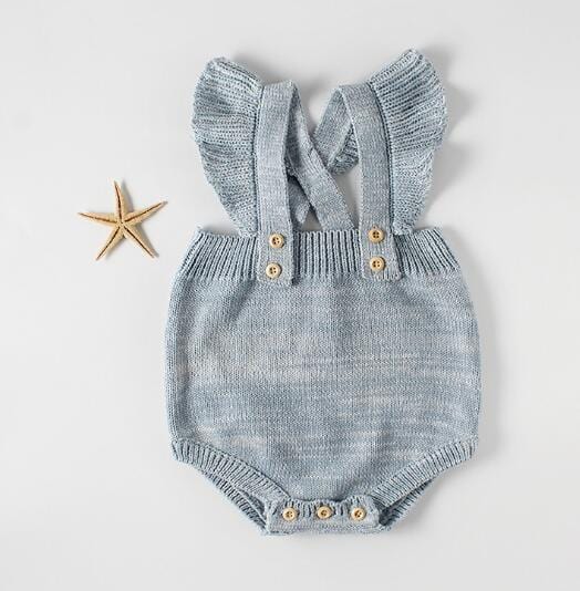 Baby & Kids Apparel "Pretty in Knit" Baby Romper -The Palm Beach Baby