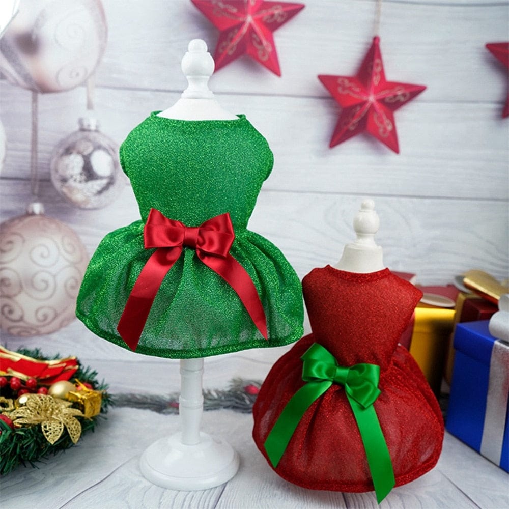 pet clothes DIVA Pet Elegant Holiday Dress -The Palm Beach Baby